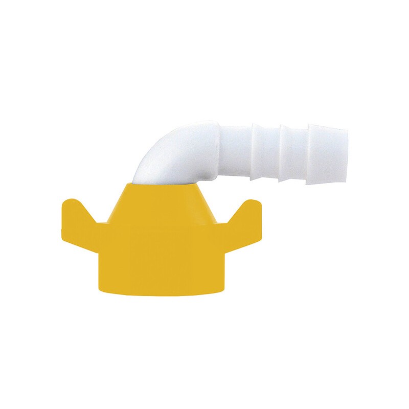 Raccord coudé pour pompe à eau - Pour tuyau de diamètre intérieur 12 mm - LILIE