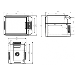 Glacière à compression Antarion 35L
