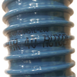 Tuyau souple annelé D. 40 mm intérieur - Vendu au mètre linéaire