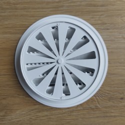 Grille ronde D.12 réglable