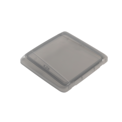 Capot de rechange MPK VisonStar M sans aération verre fumé 40 x 40 cm