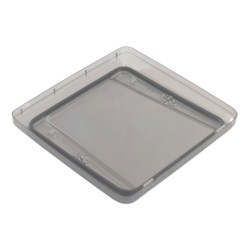 Capot de rechange MPK VisonStar M sans aération verre fumé 40 x 40 cm
