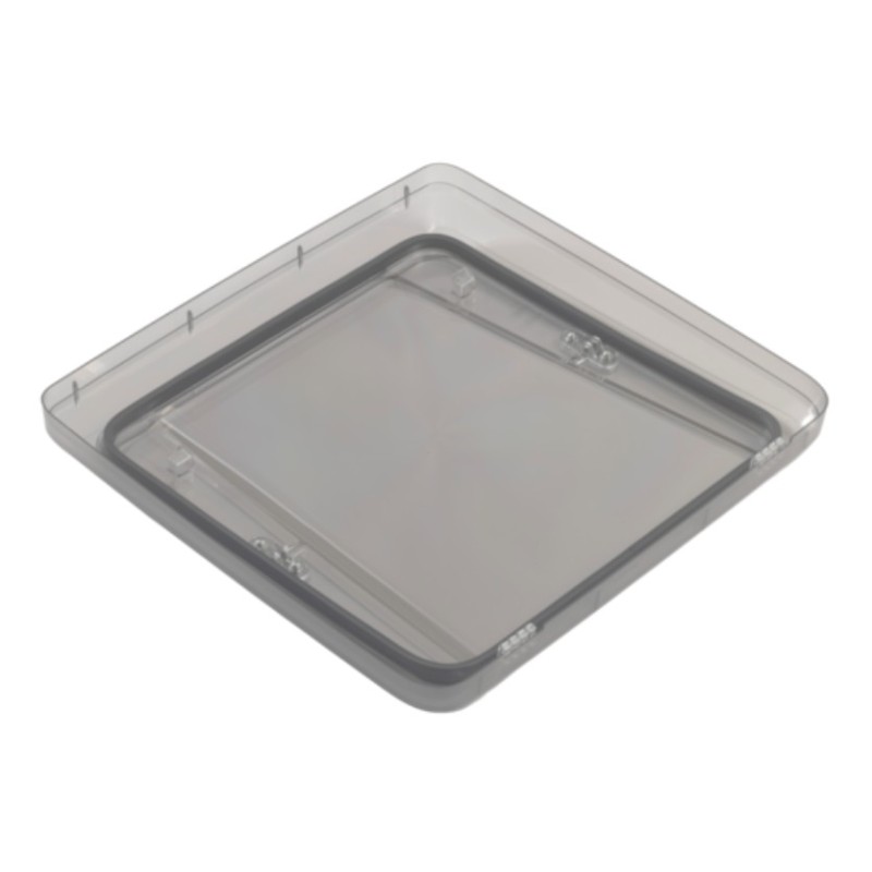 Capot de rechange MPK VisonStar M sans aération verre fumé 40 x 40 cm