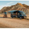 Store F80s Ducato - 320 - Boîtier Deep Black - Toile Royal Grey - Fiamma