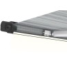 Store F80s Ducato - 320 - Boîtier Deep Black - Toile Royal Grey - Fiamma