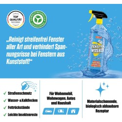 Nettoyant pour vitres spécial acrylique - WOSHUP
