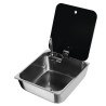 Evier avec couvercle 320 mm x 350 mm avec Robinet - CAN