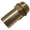 Raccord laiton cannelé droit Ø25 - mâle 3/4'' (20/27) - Osculati