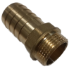 Raccord laiton cannelé droit Ø25 - mâle 3/4'' (20/27) - Osculati