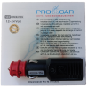 Fiche allume cigare universel 12V/24V avec fusible 15 A