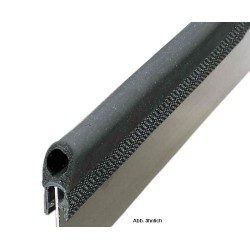 Profilé d'étanchéité avec bourrelet d'étanchéité de 17 mm, angle de 30° - Le mètre