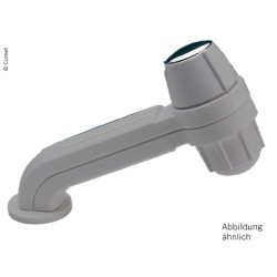 Mitigeur de douche CARLETTA avec valve en laiton et interrupteur automatique - Gris