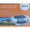 AÉRATEUR EXTRACTEUR SOLAIRE EN INOX