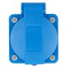 Adaptateur fiche P17 vers prise francaise monobloc - HABA