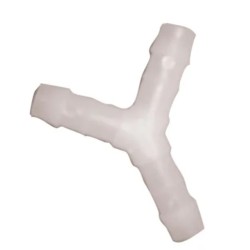 Raccord en Y avec 3 sorties D.12 mm