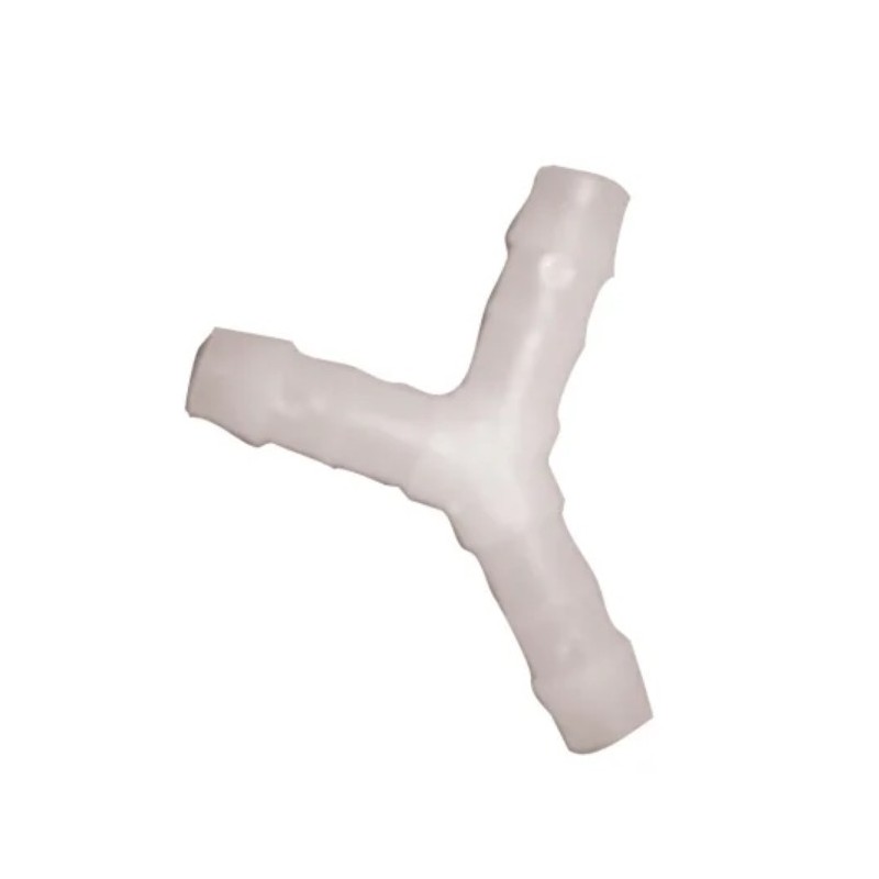 Raccord en Y avec 3 sorties D.12 mm