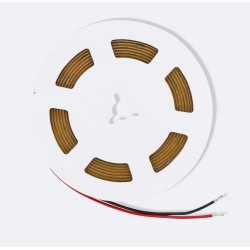 Ruban LED 12V Couleur Blanc COB 320 LED/m 5m 10W/m 1000lm/m Largeur 8mm Coupe 2.5cm IP20 CRI90