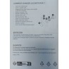 Mitigeur carré avec douchette extractible + cartouche C3 - Noir - HTD