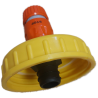Bouchon à vis DIN 96 avec raccord rapide - COMET