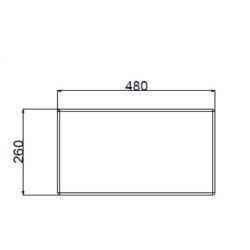 Réservoir 45 litres - eaux propres - OSCULATI