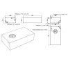 Réservoir 51 litres - eaux propres - OSCULATI
