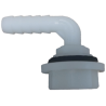 Raccord coudé 90° fileté 15/21 pour tuyau 12 mm