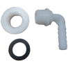 Raccord coudé 90° fileté 15/21 pour tuyau 12 mm