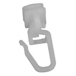 Glisseurs de rail pour rideaux (x10)