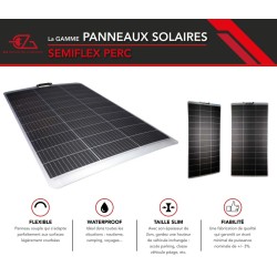 PANNEAU SOLAIRE SEMI-FLEX PERC 180W - EZA
