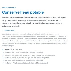 Purificateur d’eau SilverNet jusqu' à 60 litres - WM Aquatec