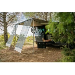 Panneau avant Sunview XL pour VW T5, 250 cm de large, 190 cm de haut
