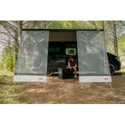Panneau avant Sunview XL pour VW T5, 250 cm de large, 190 cm de haut