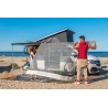 Paroi frontale Sun View XL pour VW T5, 250 cm de large, 190 cm de haut