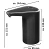 Robinet blanc mobile rechargeable sur batterie - CARBEST
