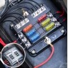 Boîte porte 6 fusibles avec répartiteur négatif intégré  - CARBEST