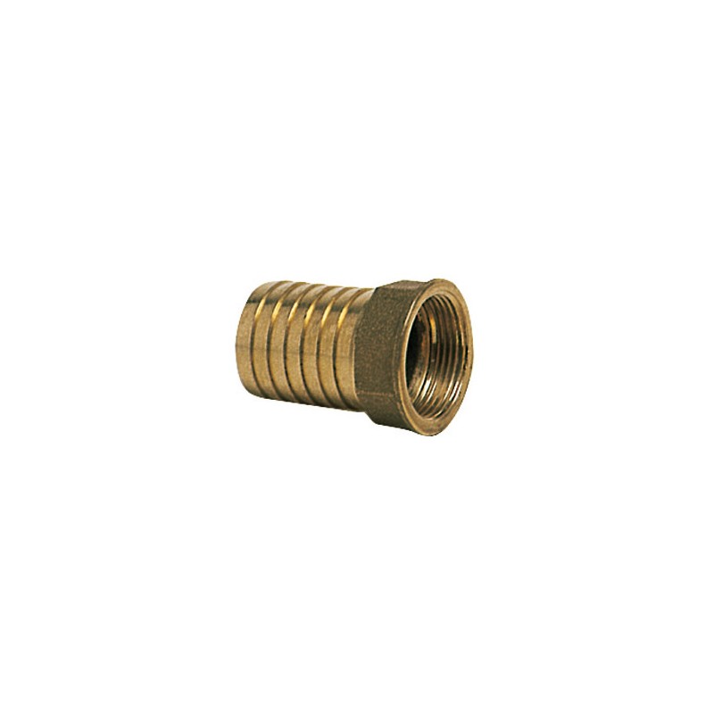 Raccord laiton cannelé droit Ø12 - femelle 1/2'' (15/21) - Osculati
