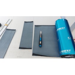 Alu-Butyl isolation Phonique et thermique - 100 x 50 cm -  Lot de 4 Rouleaux