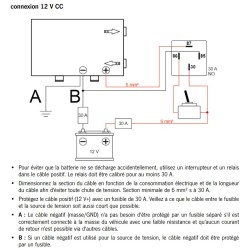 Chauffe-eau 10 Litres CozyWater 12V / 230V- CARBEST