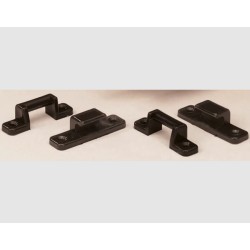 Fixation pour table, 2 jeux , marron foncé