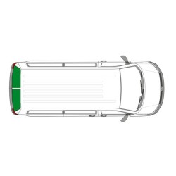 Rideaux isolants vitrages portes arrières - Ford Transit Custom après 2023