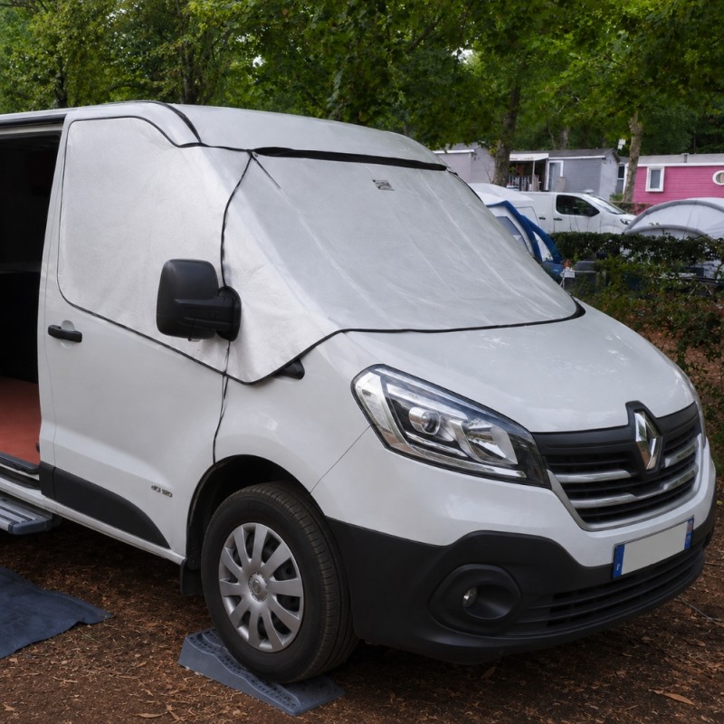 Volet extérieur pare brise isotherme rabattable - Trafic III / Vivaro B / Talento II / NV300 - à partir de 2014