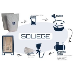 Sac de Liège projeté de 6 Kgs - SOLIEGE