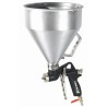 Pistolet à crepir avec godet aluminium 5 litres - SOLIEGE / RIBIMEX