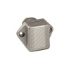 Serrure Push Lock Mini Gris clair avec butée de fermeture - REIMO