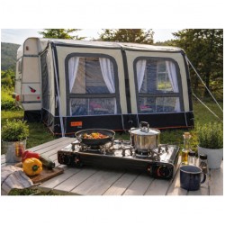 Rechaud gaz portable 2 feux - INCASA