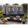 Rechaud gaz portable 2 feux - INCASA