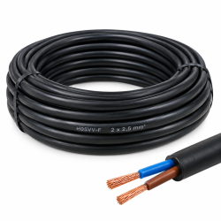 Câble électrique 2x2,5mm² souple H05VV-F - ICC