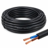 Câble électrique 2x2,5mm² souple H05VV-F - ICC