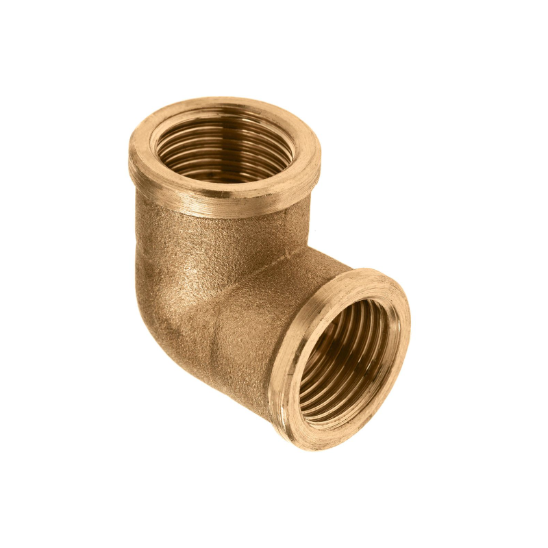 Raccord coudé 90° - femelle/femelle 3/8'' (12/17) laiton - Osculati