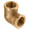 Raccord coudé 90° - femelle/femelle 3/8'' (12/17) laiton - Osculati